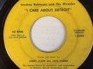 SMOKEY ROBINSON & THE MIRACLES   I Care About Detroit   northern soul 45