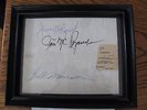 BILL MONROE-JIM McREYNOLDS-JESSE McREYNOLDS AUTOGRAPHS-BLUEGRASS