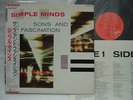 PROMO LABEL / SIMPLE MINDS - SONS AND FASCINATION /