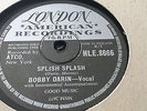 BOBBY DARIN SPLISH SPLASH & JUDY DON'T BE MOODY LONDON HLE 8666