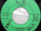 COURIERS Feelings b/w Stomping Time Again GARAGE ROCK C.V Records 45 e101 HEAR