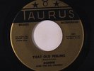 DONNIE & DEL-CHORDS: That Old Feeling / Transylania Mist 45 Vocal Groups