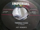 EX Rare Halloween Ghoul Rocker 45 : Art Roberts   Terrible Ivan   Imperial X5504