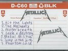 RECORD STORE DAY 2015 RSD METALLICA DEMO TAPE CASSETTE TURN DOWN BASS ON AMP