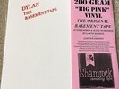BOB DYLAN The Basement Tape 200 gram LP Big PINK Vinyl RSD 2015 Autographed RARE