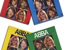 ABBA - RARE JAPANESE COLLECTORS' ITEM 4 LP SET COLOURED VINYL