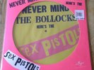 Sex Pistols Nevermind The Bollocks Vinyl Record Store Day 2015 / RSD 2015