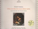 Henry Purcell Ode On St. Cécilias Day NEAR MINT Archiv Produktion Vinyl LP