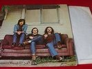CROSBY STILLS & NASH S/T Plum/Red LP EX- audio