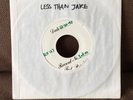 LESS THAN JAKE Crash Course In Being An Asshole EP TEST PRESSING blue tour clear