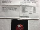 nick cave bad seeds- RED RIGHT HAND VERY RARE 1-SIDED PROMO 45 AND PROMO SHEETS