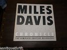 MILES DAVIS AUTOGRAPHED LIMITED EDITION 66 OF 10000 CHRONICLE 12 LP BOOK RARE