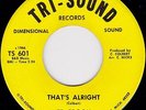 Northern Soul - Ed Crook - That's alright - Original US Tri-Sound label