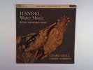 HANDEL WATER MUSIC SZELL DECCA SXL 2302 1ED WBG 