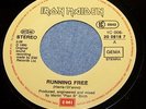Iron Maiden - 7'' - Running Free (Live) - Germany - EMI 1C 006 2008187 yellow