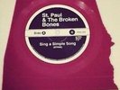 RSD 2015 St Paul & the Broken Bones Sing a Simple Song Red Alabama Shaped Lp