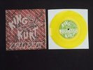 KING KURT ZULU BEAT YELLOW VINYL 1982 UK PRESS FIFTH COLUMN EDITION TSR2 EX/EX