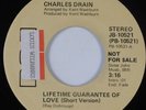 Northern Soul 45 CHARLES DRAIN Lifetime Guarantee of Love RCA HEAR VG++