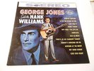 GEORGE JONES SALUTES HANK WILLIAMS  PROMO WL ST,M-NM VINYL LP ,VERY SCARCE