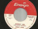 ROCKABILLY TEEN- BUDDY LOWE- W/ EDDIE COCHRAN  -HEAR BOTH- 1959 PROMO ENSIGN