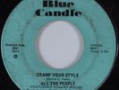 Funk 45 ALL THE PEOPLE Cramp Your Style BLUE CANDLE HEAR