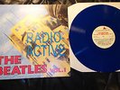 LP: THE BEATLES - The Fab 4 - Radio Active Vol.1 BLUE VINYL MEGARAR Org.IT'88 NM