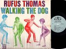 RUFUS THOMAS orig LP WALKING THE DOG on STAX 704 blue label CLEAN