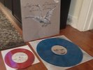 SUFJAN STEVENS SEVEN SWANS VINYL LP + BONUS 7” BLUE SWIRL