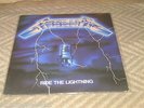 METALLICA   Ride the Lightning  Lp+Ois-Lyrics 1984 Original  auf Roadrunner 9848