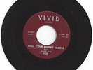 45 rpm Blues Rocker-Shakey Jake-Roll Your Money Maker -Viivid 100