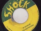 '71 SHOCK REGGAE 45 THE DESTROYERS IF AH SA SO satta massa gana ex- ?