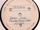 MILDRED BAILEY radio show acetate 1944 Bill Coleman Tony Pastor WCAU aircheck
