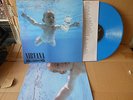 NIRVANA nevermind BLUE VINYLE + INNER + POSTER REPRESS EXC+