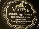 New Orleans Black Birds-Scroll Victor V-38027 Red Head (NYC 1928) E+ beauty