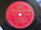 Rare HENRYK SZERYNG Rca Victor 10-1034 ONLY ARG PRESS 78rpm PAGANINI Capricce