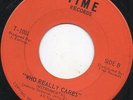 Johnny Osbourne - Who Really Cares - Original Press Rare Time Roots 7 Inch