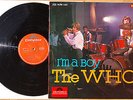 THE WHO I’m A Boy 1967 JAPAN ONLY 1st Press ORIG POLYDOR SLPM-1354 Psych RARE NM