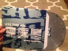Less Than Jake Goodbye Blue & White Vinyl Record Colored