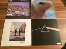 4 LPs Pink Floyd A momentary lapse of reason Wish you were here Meddle Dark Side