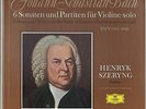 HENRYK SZERYNG bach sonatas RARE GERMAN GRAMMOPHON 139270/1/2 BOXSET 3 x LP