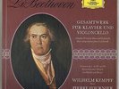 PIERRE FOURNIER KEMPFF beethoven sonatas GERMAN GRAMMOPHON 138 993/4/5 BOXSET LP