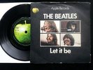 THE BEATLES Let It Be 45 / PS UK  1st Pressing '70 Rare Apple R 5833 1u/1u