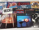 Vinyl LP Lot/14 Hard Rock Heavy Metal Dokken Dio Saxon Raven Kix Church Reckless