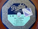 (R) SCHIPA TITO Opera 78rpm Brown Wax Pathe Actuelle X32 Cavalleria/Tosca