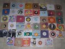 (50) FIFTY VINTAGE 45 RPM VINYL RECORDS FROM 1970's