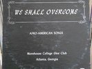 Morehouse College Glee Club   We Shall Overcome   US LP  Rare  HEAR
