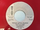 THE CONTOURS   Whole Lotta Woman   Motown 45 soul R&B REISSUE M- red wax