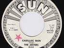 JESTERS Cadillac Man RARE M- US 45 *SCORCHING* garage rockabilly JIM DICKINSON
