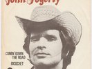 JOHN FOGERTY Comin Down The Road NON-LP TRACKS Sweden 45 RARE Ricochet HEAR