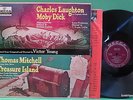 Laughton Mitchell Young: MOBY DICK , TREASURE ISLAND Decca DL 9071 LP Melville
